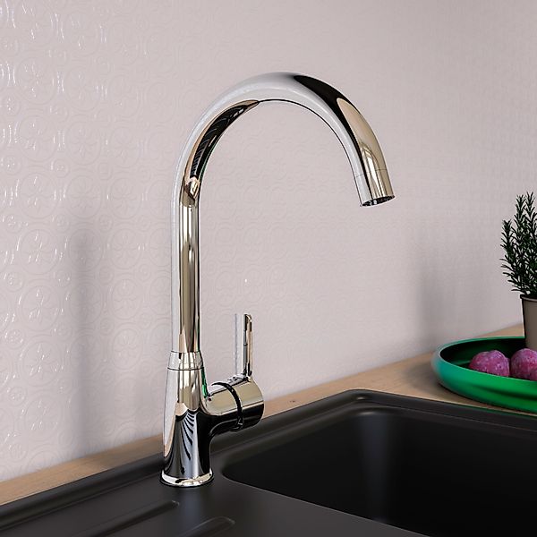 Eisl Spültischarmatur »DIZIANI« Cold-Start-Funktion / 360° schwenkbar günstig online kaufen