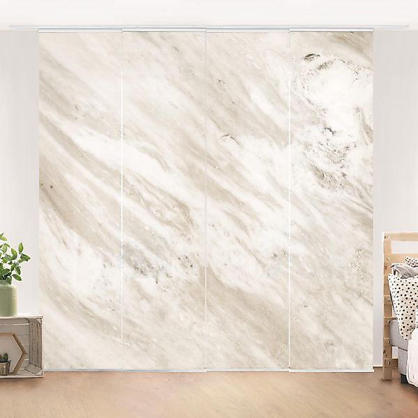 Bilderdepot24 Schiebegardine modern Flächenvorhang blickdicht Marmor günstig online kaufen