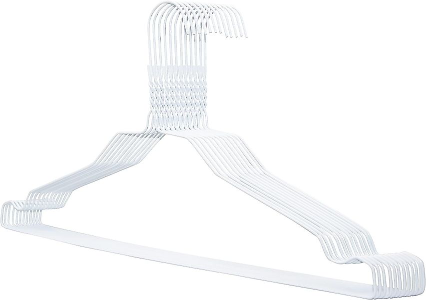RSR Hangers Kleiderbügel Drahtbügel Metall Weiß günstig online kaufen
