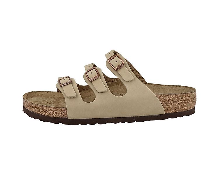 Birkenstock Florida SFB geöltes Nubukleder Weichbettung normal Sandale Sand günstig online kaufen