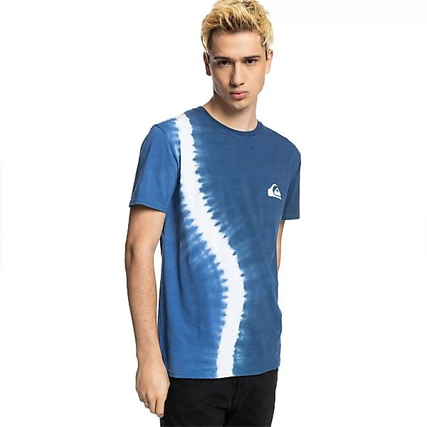 Quiksilver 25th Hour Kurzärmeliges T-shirt S Blue Indigo günstig online kaufen