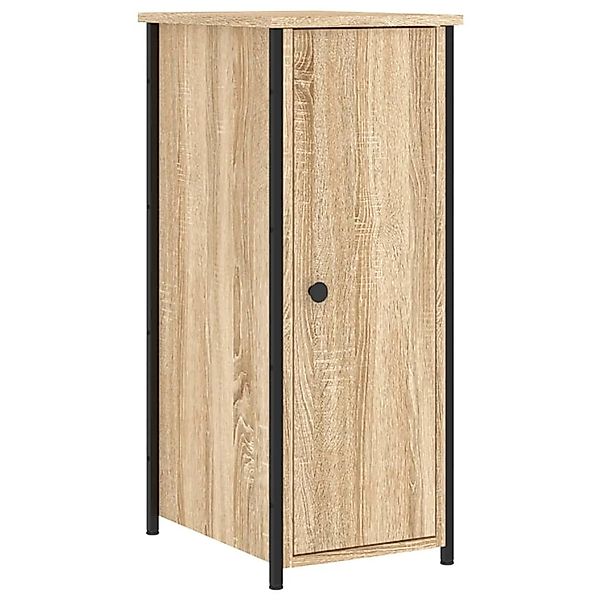 vidaXL Nachttisch Sonoma-Eiche 32x42x80 cm Holzwerkstoff günstig online kaufen