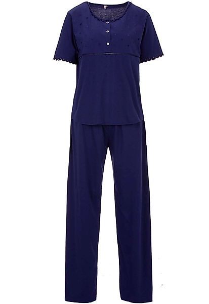 zeitlos Schlafanzug Pyjama Set Kurzarm - günstig online kaufen