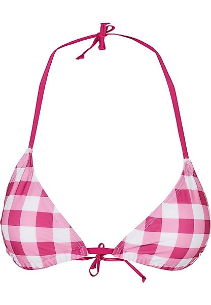 URBAN CLASSICS Bügel-Bikini "Urban Classics Damen Ladies Check Bikini" günstig online kaufen