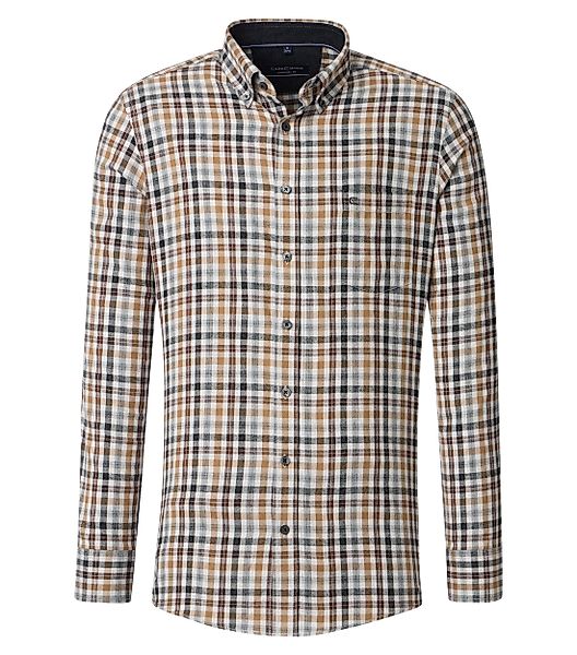 CASAMODA Langarmhemd "CASAMODA Freizeithemd kariert" günstig online kaufen