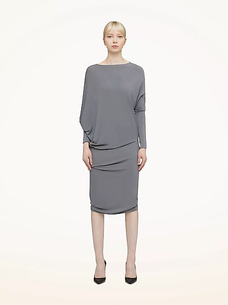 Wolford - Crepe Jersey Dress, Frau, soft pewter, Größe: M günstig online kaufen
