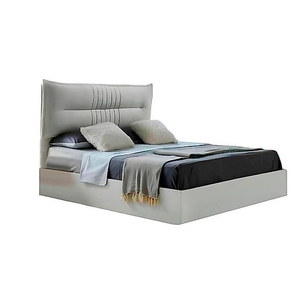 Xlmoebel Bett Modernes weißes Doppelbett für das Schlafzimmer mit rechtecki günstig online kaufen