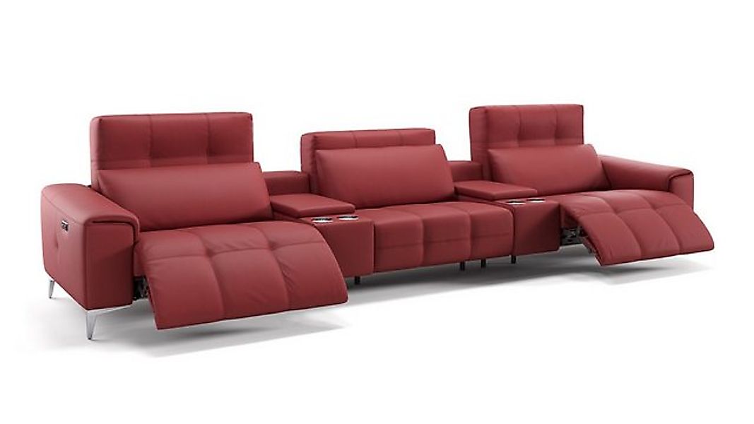 Sofanella 3-Sitzer Leder SALENTO, Heimkinosofa, Kinocouch, Funktionssofa, K günstig online kaufen