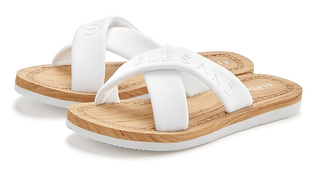 Elbsand Badelatsche,Badeschuhe, Badeschlappe, Sandale, Sommerschuh, Pantole günstig online kaufen