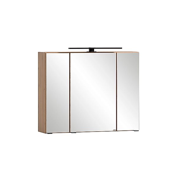 Held Möbel 3D-Spiegelschrank Padua 80 cm Wotan günstig online kaufen