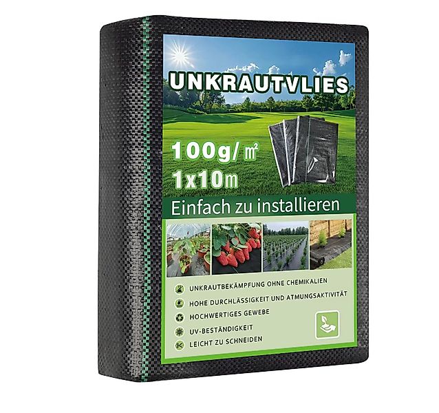 ElitVita Unkrautvlies 1*10/50m Gartenvlies, Zuschneidbar, UV-Schutz, günstig online kaufen