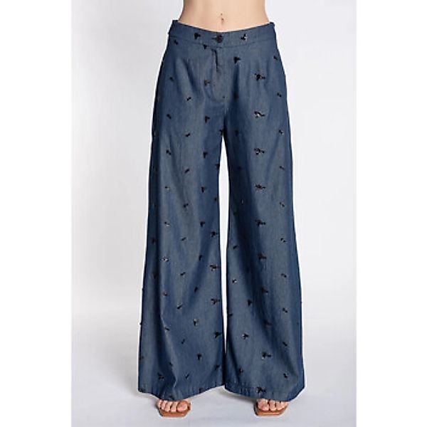 Kaos Collezioni  3/4 Jeans PANTALONE IN DENIM CON RICAMO PAILLETTES  Art. R günstig online kaufen