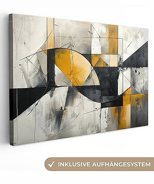 OneMillionCanvasses® Leinwandbild Abstrakt - Kunst - Geometrisch - Ästhetis günstig online kaufen