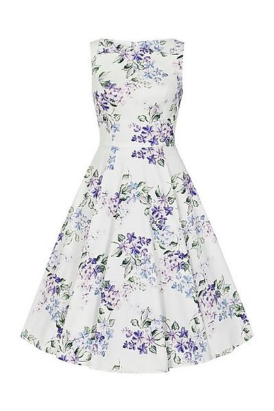 Hearts & Roses London A-Linien-Kleid Tasha Floral Vintage Blumen Retro günstig online kaufen