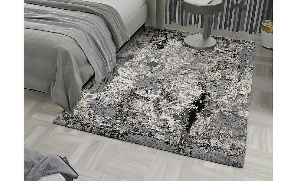 OCI DIE TEPPICHMARKE Teppich "JUWEL LIRAY" rund 20 mm Höhe Wohnzimmer günstig online kaufen