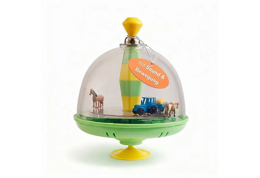 alldoro Brummkreisel Bauernhof-Panoramakreisel mit Sound für Kinder ab 18 M günstig online kaufen