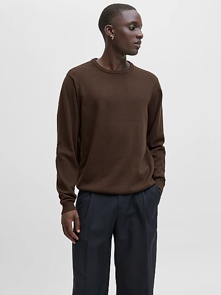 Jack & Jones Rundhalspullover "JJEBASIC KNIT CREW NECK NOOS" günstig online kaufen