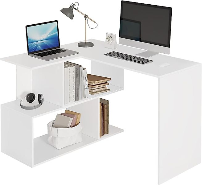 Woltu Schreibtisch (1-St), Computertisch L Form, günstig online kaufen