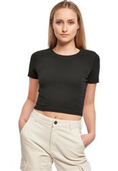 urbandreamz T-Shirt Damen Kurzarm Rundhals Cropped günstig online kaufen