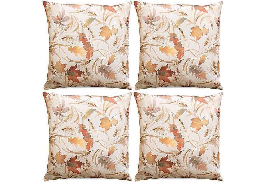 matches21 HOME & HOBBY Kissenbezüge 4er Set Kissenhüllen 40x40 cm Vintage H günstig online kaufen