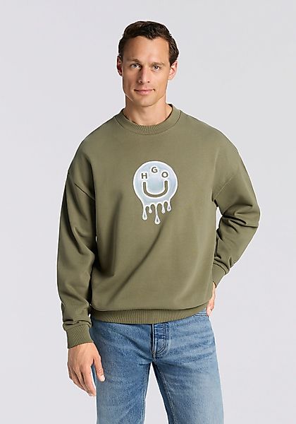 HUGO Blue Sweatshirt Newirex Rundhalsausschnitt, regular günstig online kaufen