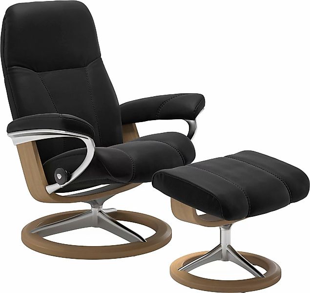 Stressless® Relaxsessel »Consul«, (Set, Relaxsessel mit Hocker), mit Hocker günstig online kaufen