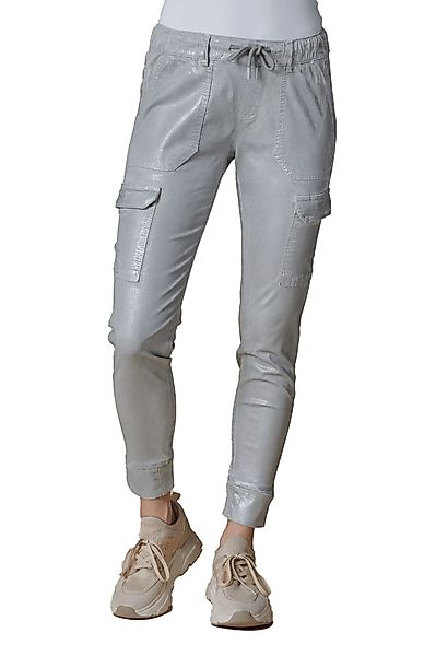 Zhrill Stoffhose Cargohose ZHDAISEY SHINE Grau günstig online kaufen