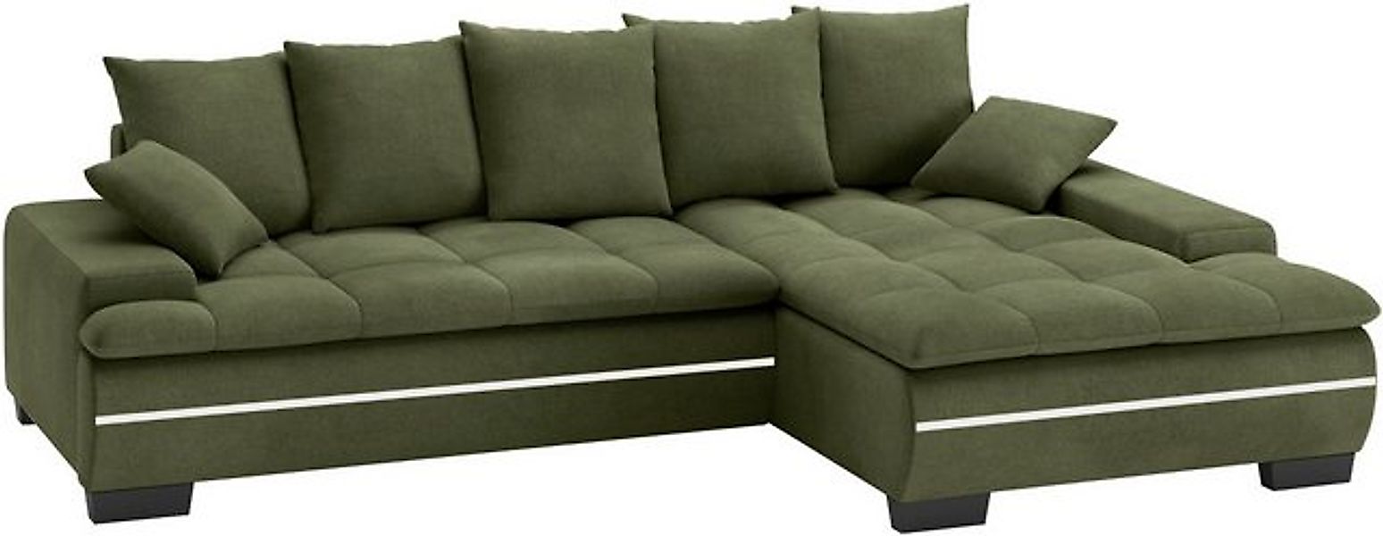 Mr. Couch Ecksofa Haiti II, L-Form, RGB-LED Beleuchtung, Kaltschaum, wahlwe günstig online kaufen