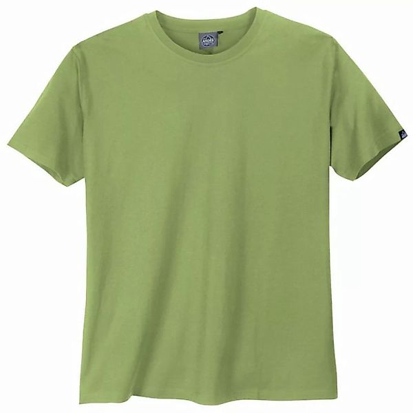AHORN SPORTSWEAR Muscleshirt Große Größen Herren Basic T-Shirt moosgrün Aho günstig online kaufen