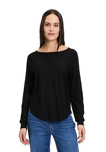 Betty&Co Strickpullover "Betty & Co Feinstrickpullover mit U-Boot-Ausschnit günstig online kaufen