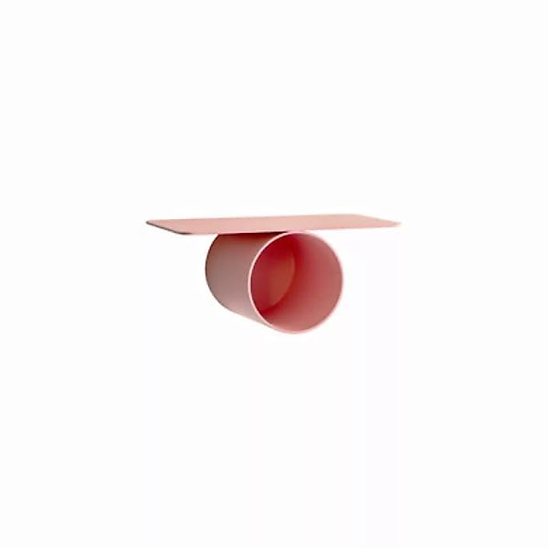 Regal Pipeline Solo metall rosa / L 37 cm - raawii - Rosa günstig online kaufen