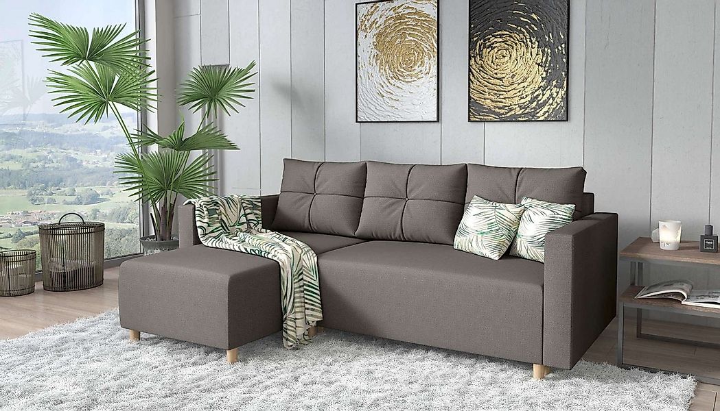 99rooms Ecksofa Livenza, L-Form, Eckcouch, Design günstig online kaufen