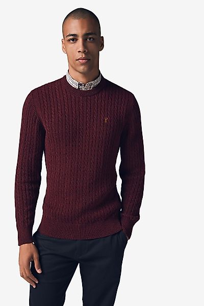Next 2-in-1-Pullover Oxford-Pullover mit angedeutetem Hemd günstig online kaufen