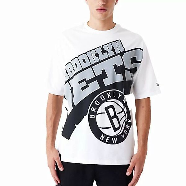 New Era Print-Shirt Oversized BIG LOGO Brooklyn Nets günstig online kaufen