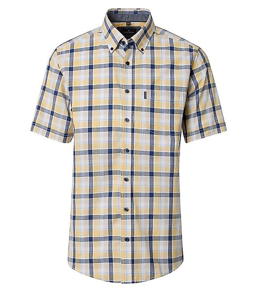 CASAMODA Kurzarmhemd CASAMODA Freizeithemd Kurzarm kariert günstig online kaufen