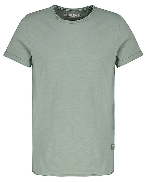 SUBLEVEL T-Shirt Herren Shirt Long Shaped günstig online kaufen