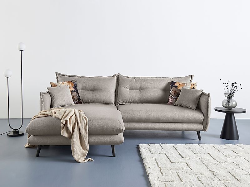 INOSIGN Ecksofa Lazio modernes Design, bequem, günstig online kaufen