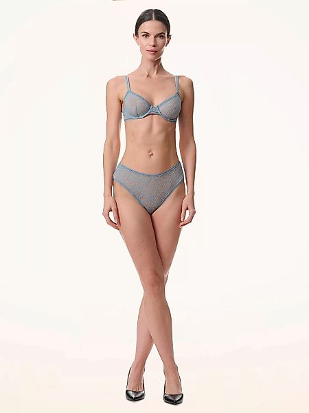 Wolford - Florentine Bra, Frau, faded denim, Größe: 85D günstig online kaufen