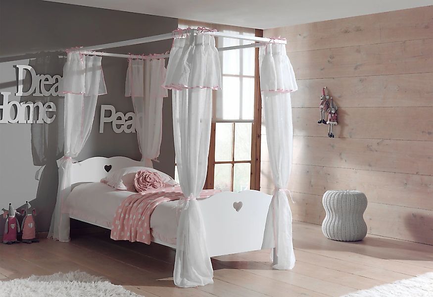 Vipack Himmelbett "Amori, Liegefläche 90/200 cm, inkl. Himmelgestänge", (B/ günstig online kaufen