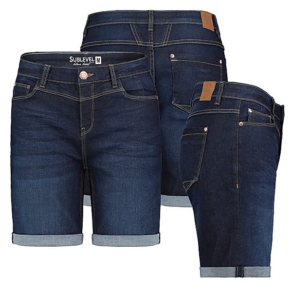 SUBLEVEL Bermudas Damen Jeans Shorts Bermuda günstig online kaufen
