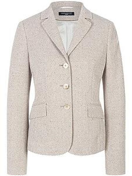 Jersey-Blazer Fadenmeister Berlin beige günstig online kaufen