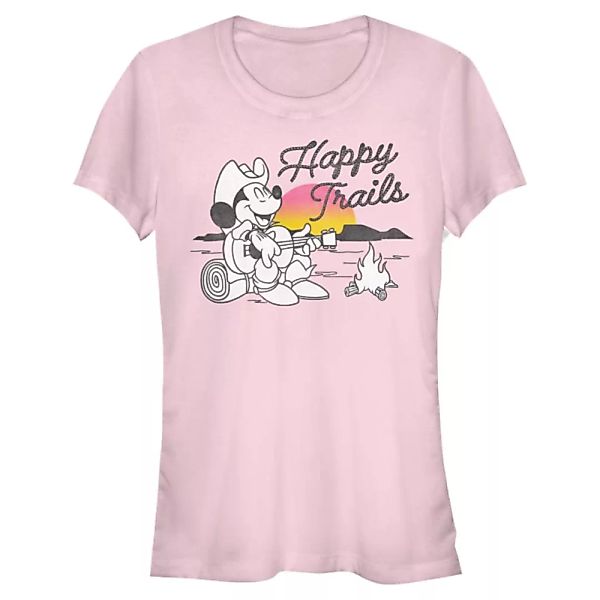 Disney Classics - Micky Maus - Micky Maus Happy Trails - Frauen T-Shirt günstig online kaufen