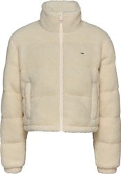 Tommy Jeans Kurzjacke "TJW CRP TEDDY ESSENTIAL PUFFER" in Cropped Form günstig online kaufen