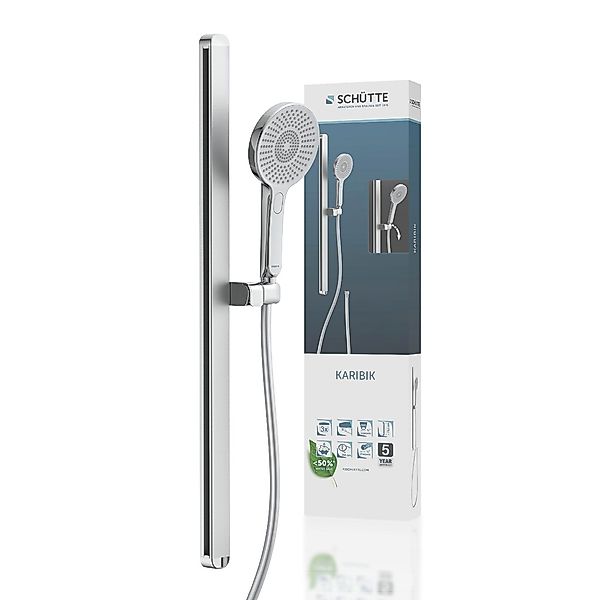 Schütte Stangenbrause-Set "KARIBIK", (Komplett-Set, 4 tlg.), höhenverstellb günstig online kaufen