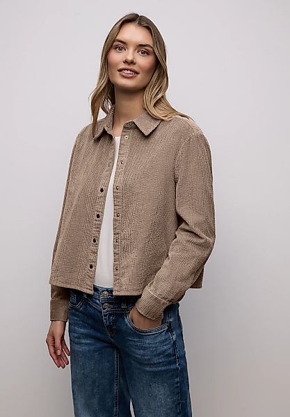 STREET ONE Langarmbluse in Cord-Optik günstig online kaufen
