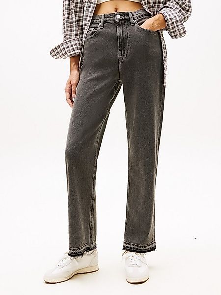 Tommy Jeans Straight-Jeans LAYLA HR SLIM STR CI4171 mit destroyed Detail am günstig online kaufen