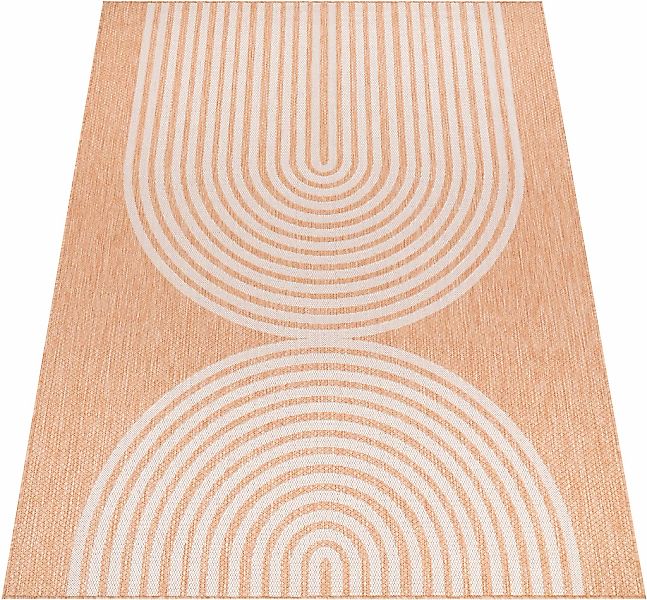 Paco Home Teppich "Illusion 328" rechteckig 4 mm Höhe Flachgewebe, Scandi L günstig online kaufen