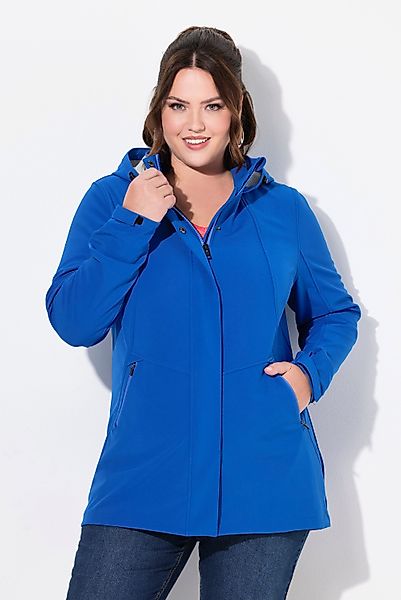 Ulla Popken Softshelljacke HYPRAR Softshell-Longjacke wasserdicht günstig online kaufen