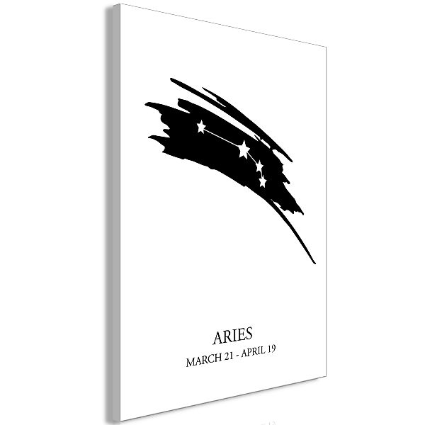 Wandbild - Zodiac Signs: Aries (1 Part) Vertical günstig online kaufen