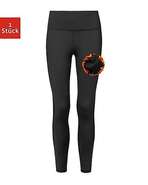 SNOCKS Highwaist Leggings Thermoleggings Damen (1-tlg) von innen gepeached günstig online kaufen